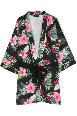 MONNALISA Short en jersey à fleurs