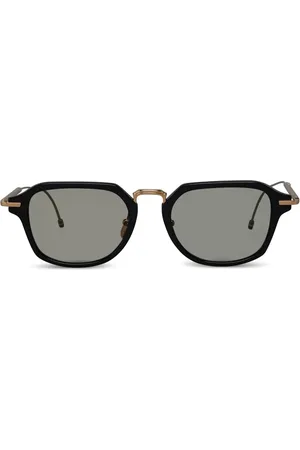 Thom Browne Lunettes de soleil tintées à monture géométrique