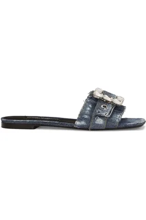 Dolce & Gabbana Sandales en jean patchwork