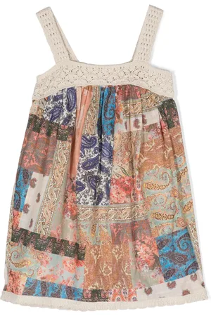 ZIMMERMANN Robe à design patchwork