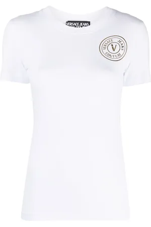 VERSACE T-shirt à logo imprimé