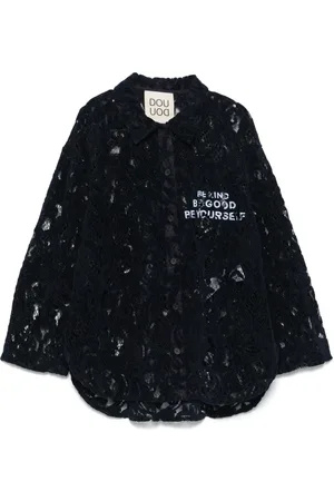 DOUUOD KIDS Chemise en dentelle