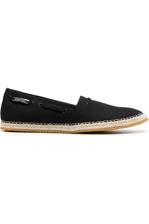 Roberto Cavalli Espadrilles à plaque logo