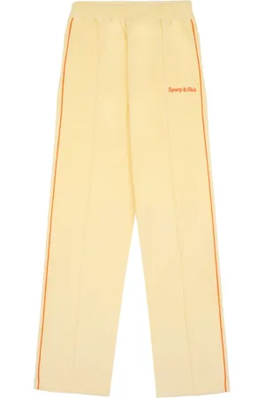 Sporty & Rich Pantalon de jogging à logo brodé