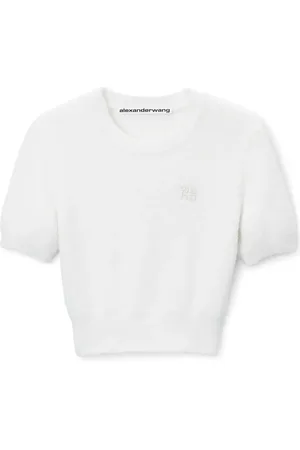 Alexander Wang T-shirt à logo brodé
