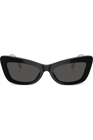 Dolce & Gabbana Lunettes de soleil Crystal Lush à monture papillon