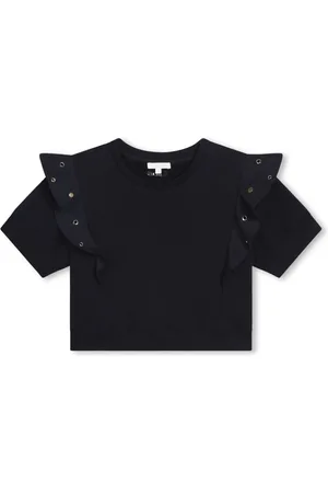 Chloé T-shirt en coton à volants