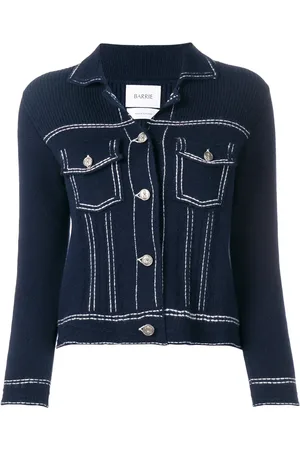 Barrie Cardigan à broderies contrastantes