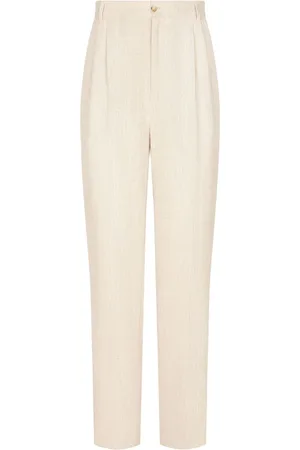 Dolce & Gabbana Pantalon de costume en lin