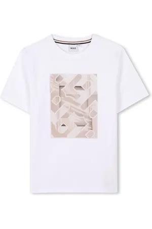 HUGO BOSS T-shirt en coton à imprimé