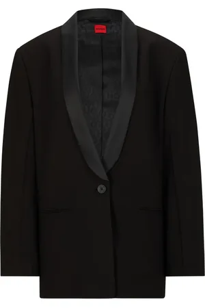 HUGO BOSS Blazer à patch logo