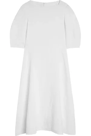 Jil Sander Robe à manches bouffantes