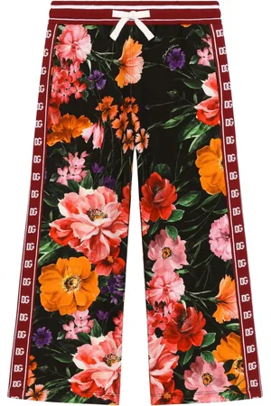 Dolce & Gabbana Pantalon de jogging à fleurs