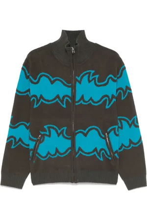 Bluemarble Cardigan zippé en jacquard