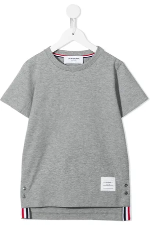 Thom Browne T-shirt en jersey à manches courtes