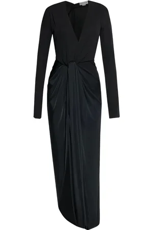 Victoria Beckham Robe longue à détail noué