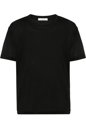 LEMAIRE T-shirt en soie à effet de transparence