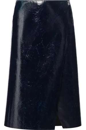 Serafini Jupe évasée à design verni