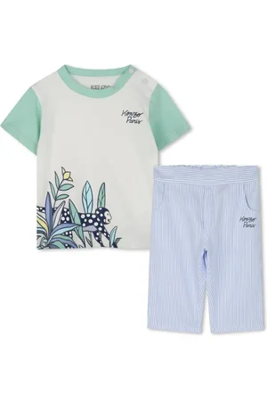 Kenzo Ensemble chemise-bermuda à bretelles