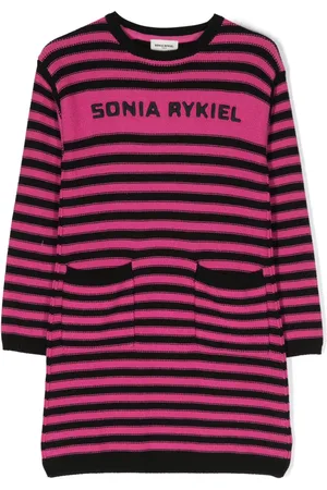 Sonia Rykiel Enfant Robe rayée à manches longues