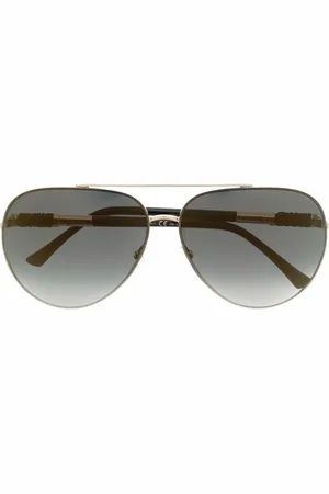 Jimmy Choo Lunettes de soleil Gray à monture pilote