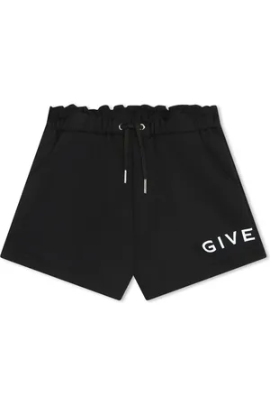 Givenchy Short en coton mélangé à logo imprimé