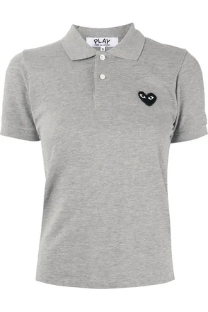 Comme des Garçons Polo à logo brodé