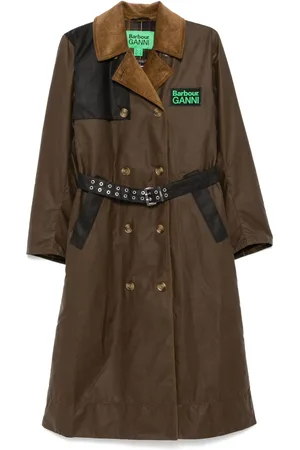 Barbour Trench à effet ciré