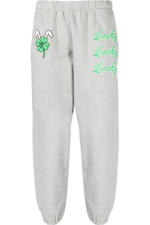 Natasha Zinko Pantalon de jogging à imprimé Lucky