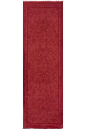 Etro écharpe frangée à motif cachemire