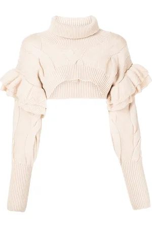 Onefifteen X Beyond The Radar pull crop en maille