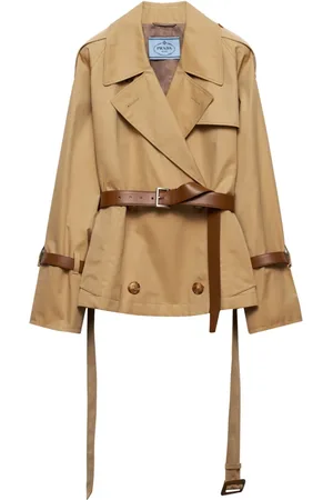 Prada Trench à taille ceinturée