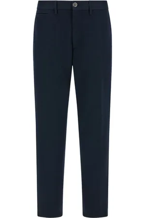 Boggi Milano Pantalon de costume en coton stretch