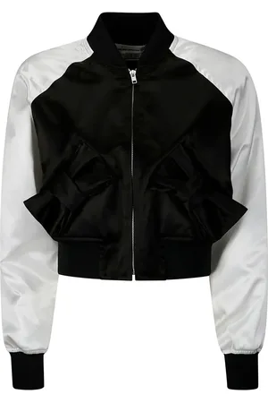 Comme des Garçons Veste bomber satiné à détail de nœud
