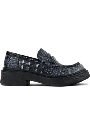 Camper Mocassins Vamonos en cuir à effet crocodile