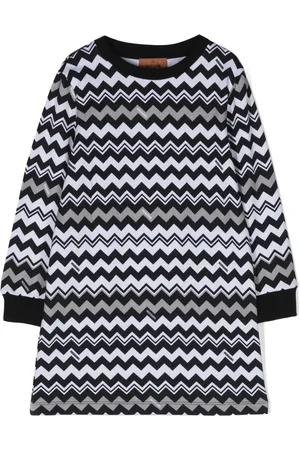 Missoni Short en coton à imprimé zig-zag