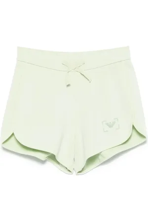 Emporio Armani Short à logo brodé