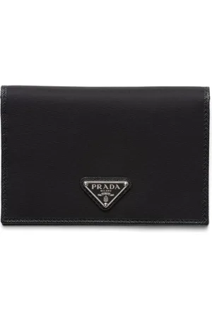 Prada Portefeuille Re-Nylon à logo triangle