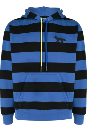 Maison Kitsuné Hoodie à rayures