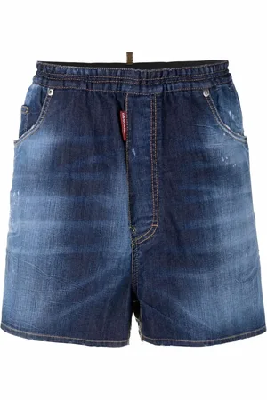 Dsquared2 Short en jean à effet usé
