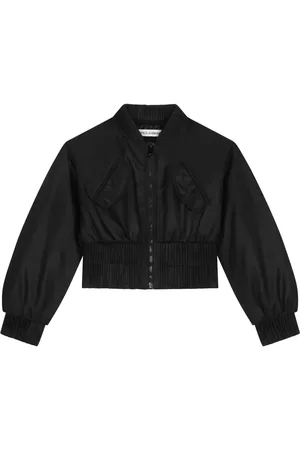 Dolce & Gabbana Veste bomber à plaque logo