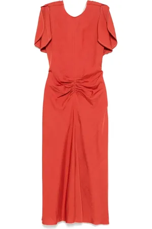 Victoria Beckham Robe longue à design drapé