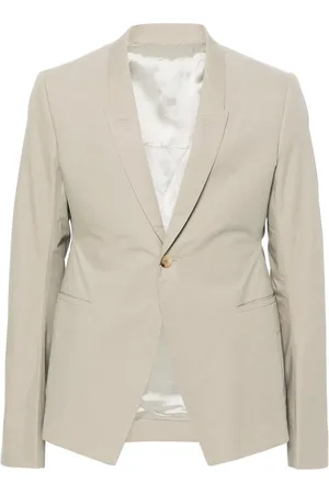 Rick Owens Blazer droit en popeline