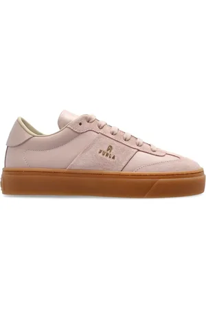Furla Baskets en cuir à logo embossé