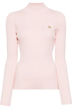 Maison Kitsuné Haut en maille à logo brodé