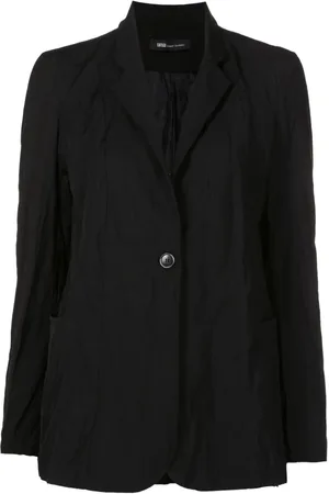 Uma Raquel Davidowicz Blazer à effet froissé