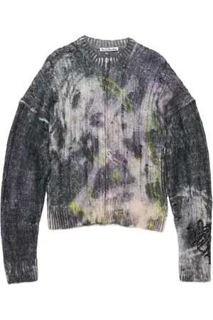Acne Studios Pull à effet usé