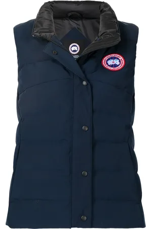 Canada Goose Gilet matelassé à patch logo