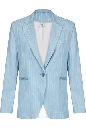 Liu Jo Blazer en jean à fines rayures