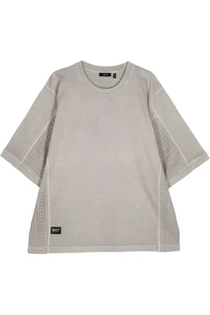 FIVE CM T-shirt à empiècement en dentelle